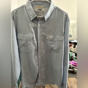 Aftco men’s long sleeve button up